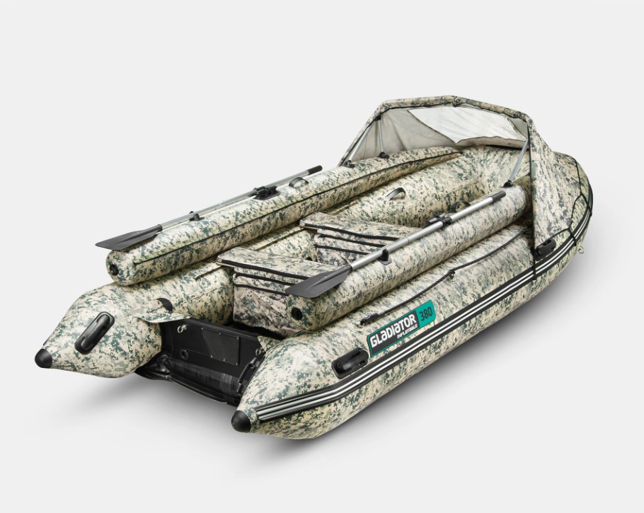 Лодка Gladiator E 420 PRO X camo